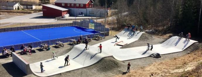 Skateboard Park in Prestfoss