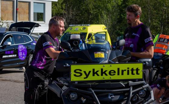 Stengte veier under sykkelritt
