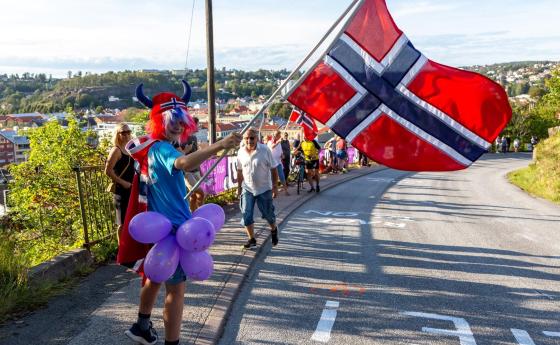 Bli med på sykkelfest lørdag 14. august