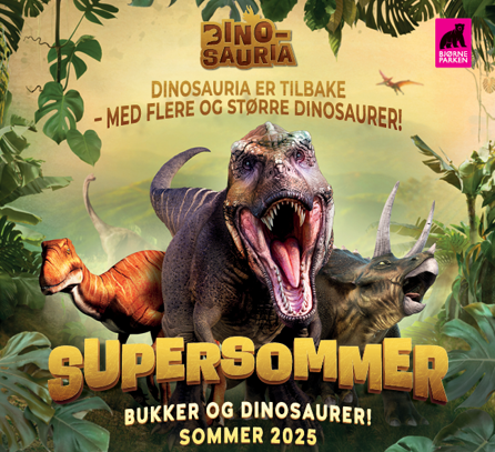 Supersommer med Dinosauria