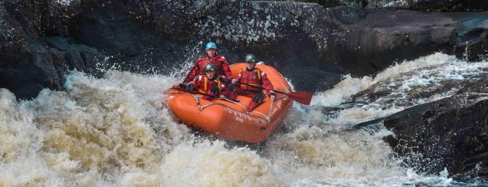 Rafting i Sigdal