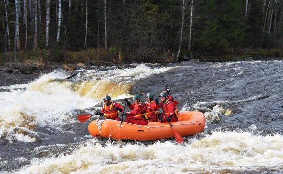 Elverafting i Sigdal