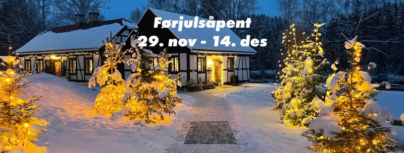 Førjulsåpent på Blaafarveværket og Haugfoss