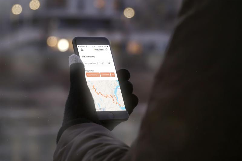 NYHET: app for bestilling av buss