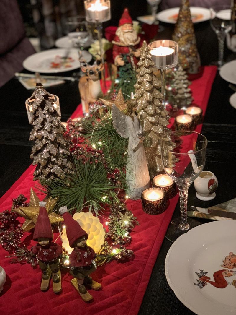Julebord på Haglebu Fjellstue