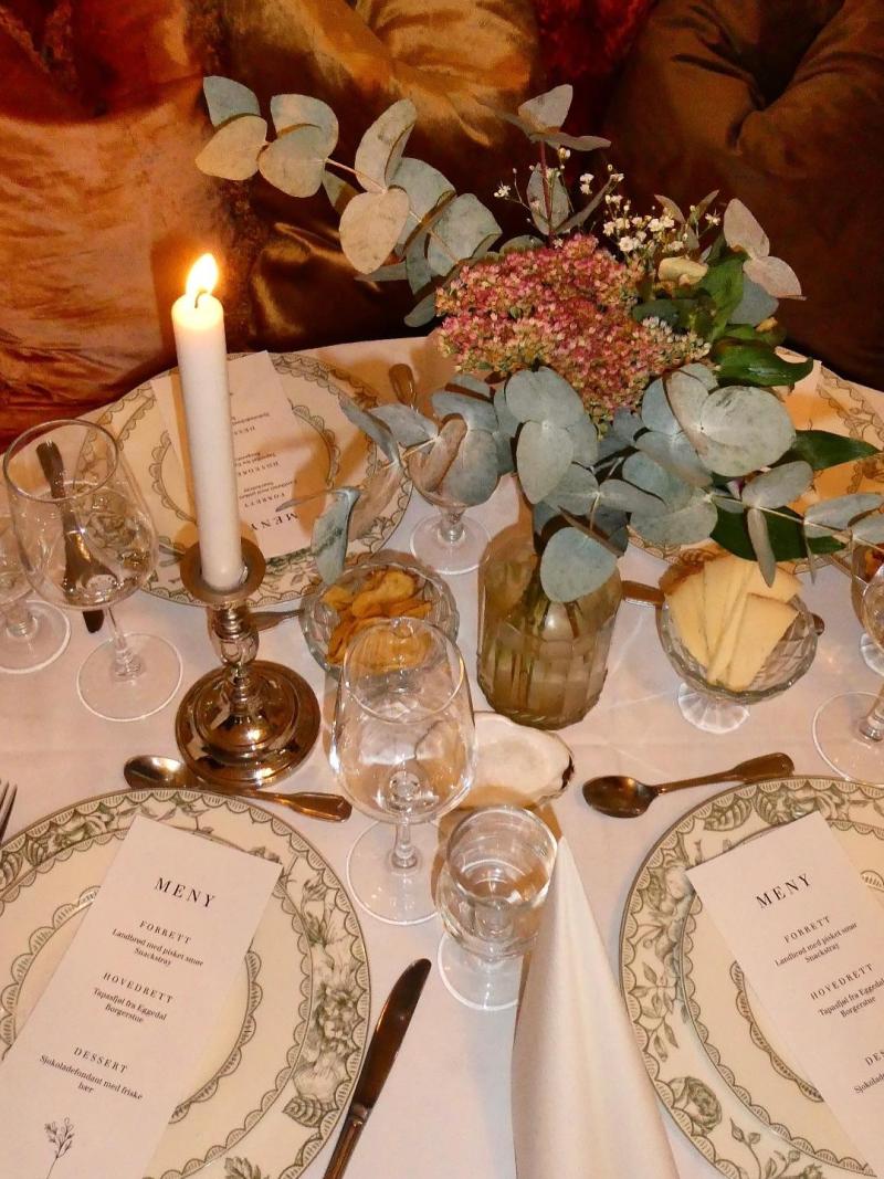 Julemiddag i lysthuset