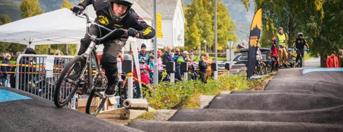 PumpTrack Series-arrangement på Flå 14.august