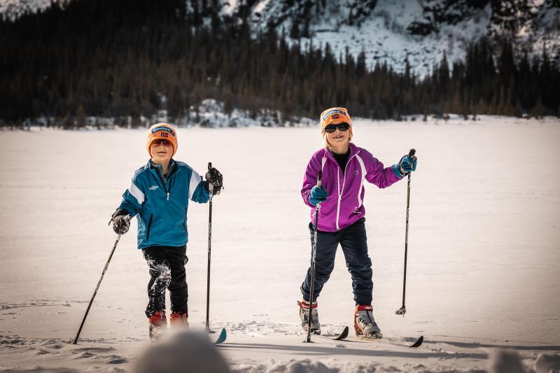 Familievennlige skiturer i påsken